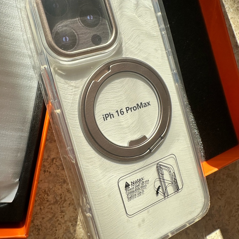 Clear Protective Case for iPhone 16 ProMax